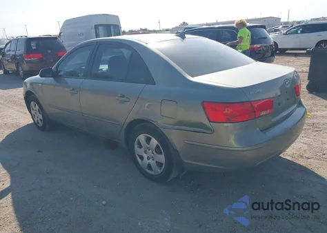 2009 Hyundai Sonata Gls из США, поврежденный, VIN 5NPET46C89H560158